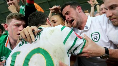 VIDEO: Robbie Brady’s celebrations with his partner and family are wonderful