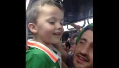 WATCH: Shane Long’s nephew leads fans in quality chant after last night’s game