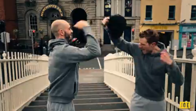 WATCH: This is what happens when one of the greatest scenes in movie history is recreated on the Haypenny Bridge