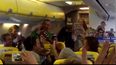 WATCH: Irish fans on flight to France have absolutely cracking trad session