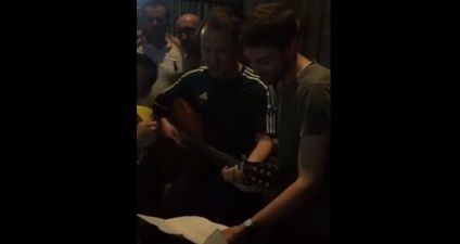 WATCH: Irish fans in Lyon channel Oasis to create this Jeff Hendrick masterpiece