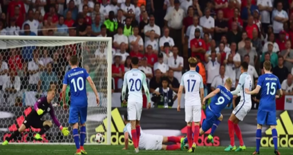 Listen to THAT Icelandic commentator lose his sh*t once more as Iceland score winner against England