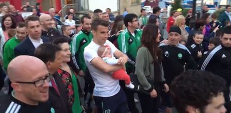 VIDEO: Seamus Coleman got a wonderful reception when he returned home to Donegal