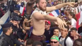 VIDEO: French fans copy Irish fans by singing for the police in Lyon