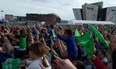 WATCH: Northern Irish fans welcomed home Will Grigg in predictable fashion
