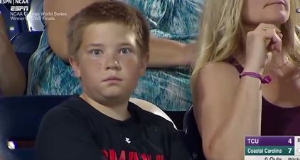 VIDEO: We can all learn a lot from this kid’s brilliant staredown at a baseball game