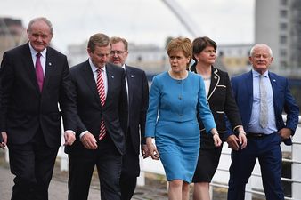 Nicola Sturgeon heaps praise on Enda Kenny for speaking on her behalf at EU leader’s meeting