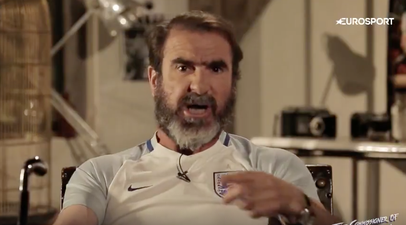 VIDEO: Eric Cantona declares his interest in the England job in cracking video
