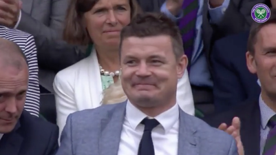 WATCH: Brian O’Driscoll got a lovely reception at Wimbledon today