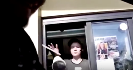 VIDEO: These guys tried to prank a McDonald’s worker, it backfired badly