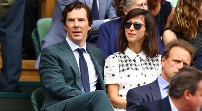 PIC: Benedict Cumberbatch was spotted with unusual doppelgänger at Wimbledon