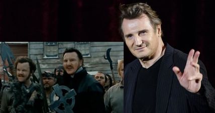 PICS: Liam Neeson just gave an Irish bar in New York a brilliant gift