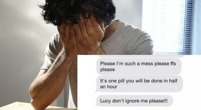 PICS: This guy went into panic mode after woman said she didn’t take morning after pill