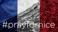 People show their solidarity with France using #PrayForNice