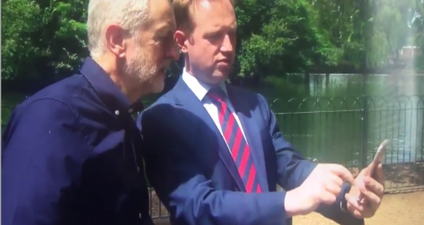 VIDEO: Jeremy Corbyn plays Pokémon GO, offers a withering assessment of the game