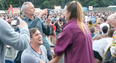 WATCH: Man proposes to his girlfriend during The National at Longitude