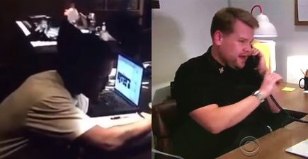 WATCH: James Corden releases footage of his own recorded conversation with Kanye West
