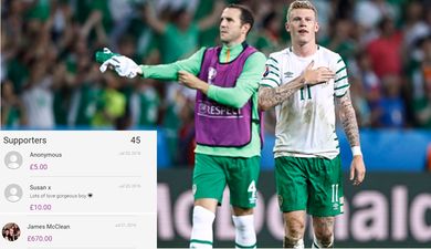 James McClean helps to pay for the medical treatment of a sick Derry child