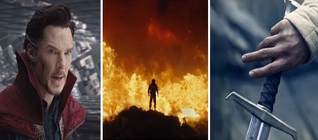 WATCH: Doctor Strange, King Arthur and Kong: Skull Island have all released wonderful trailers