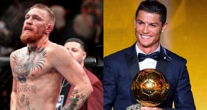 PICS: Cristiano Ronaldo training with Conor McGregor is the stuff macho dreams are made of