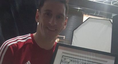 PIC: Lionel Messi absolutely loved the work of this Cork Marvel artist