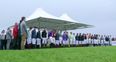 WATCH: Poignant scenes as jockeys at Galway Races observe minute’s silence in memory of JT McNamara
