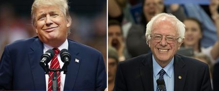 Donald Trump was far from gracious to Bernie Sanders after he lost out on the Democratic presidential nomination