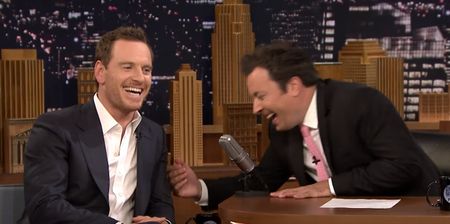 WATCH: Michael Fassbender and his dad are madder than a bag of spiders