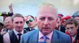 WATCH: Punter at the Galway Races cools off by rubbing €50 note over himself