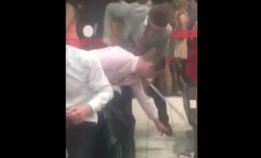 WATCH: Sound Galway Races punters clean up and mop the floor in Supermac’s after Ladies’ Day