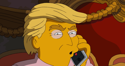 WATCH: The Simpsons have revealed who Homer and Marge are voting for in November