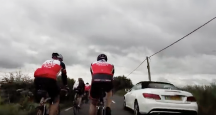 WATCH: Scary footage shows very near miss between two cars in Kildare