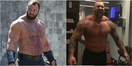 The Mountain looks absolutely huge in his new fight film baddie role