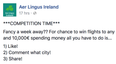 A LOT of people are falling for this fake Aer Lingus Facebook page competition