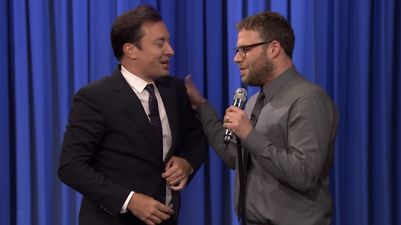 WATCH: Seth Rogen trumps Jimmy Fallon in lip-sync battle with great version of ‘Hotline Bling’