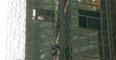 WATCH: A man attempted to climb Trump Tower in New York City using suction cups