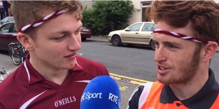 WATCH: These Galway fans have given a hilarious interview that the O’Donovan’s would be proud