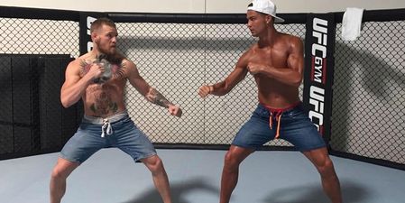 WATCH: Conor McGregor jokes that he would ‘slap the head off’ Cristiano Ronaldo