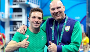 Irish diver Oliver Dingley won the hearts of many people with his performance last night
