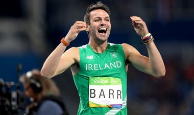 WATCH: Thomas Barr smashed the field to win his 400m hurdle semi-final this morning