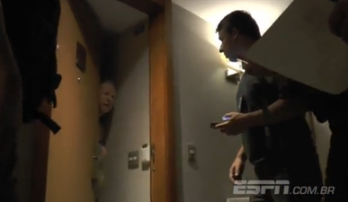 VIDEO: Footage has emerged of a naked Pat Hickey being arrested by police in Rio