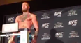 WATCH: Conor McGregor and Nate Diaz have just weighed in ahead of UFC 202