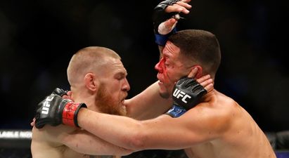 WATCH: The respect that McGregor and Diaz had for one another at the end of the fight was fantastic