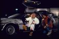 PIC: The Gardaí pulled over “Doc Brown” in his DeLorean on Tuesday morning and the picture is going viral