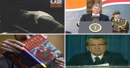 QUIZ: Reeling in the years…. Can you guess what year these events took place?