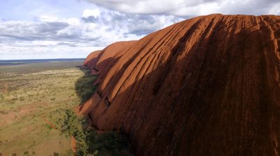 WATCH: First ever drone footage of Uluru shows Australia’s Ayers Rock in a stunning light