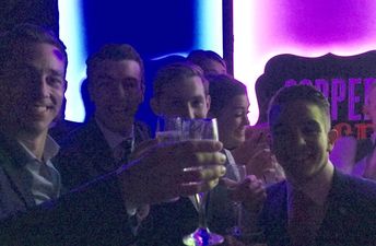 PICS: Ireland’s Olympic heroes hit Copper Face Jacks after the Late Late Show