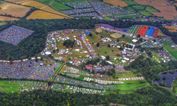PIC: Cracking aerial image from the Garda Traffic account shows the sheer scale of Electric Picnic