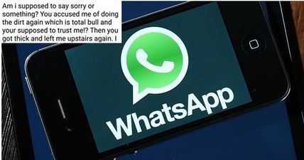 PIC: This WhatsApp message really wasn’t intended to be seen by the football group