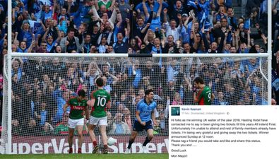 PICS: Man gets pranked on Facebook about having All-Ireland tickets, it gets completely out of hand